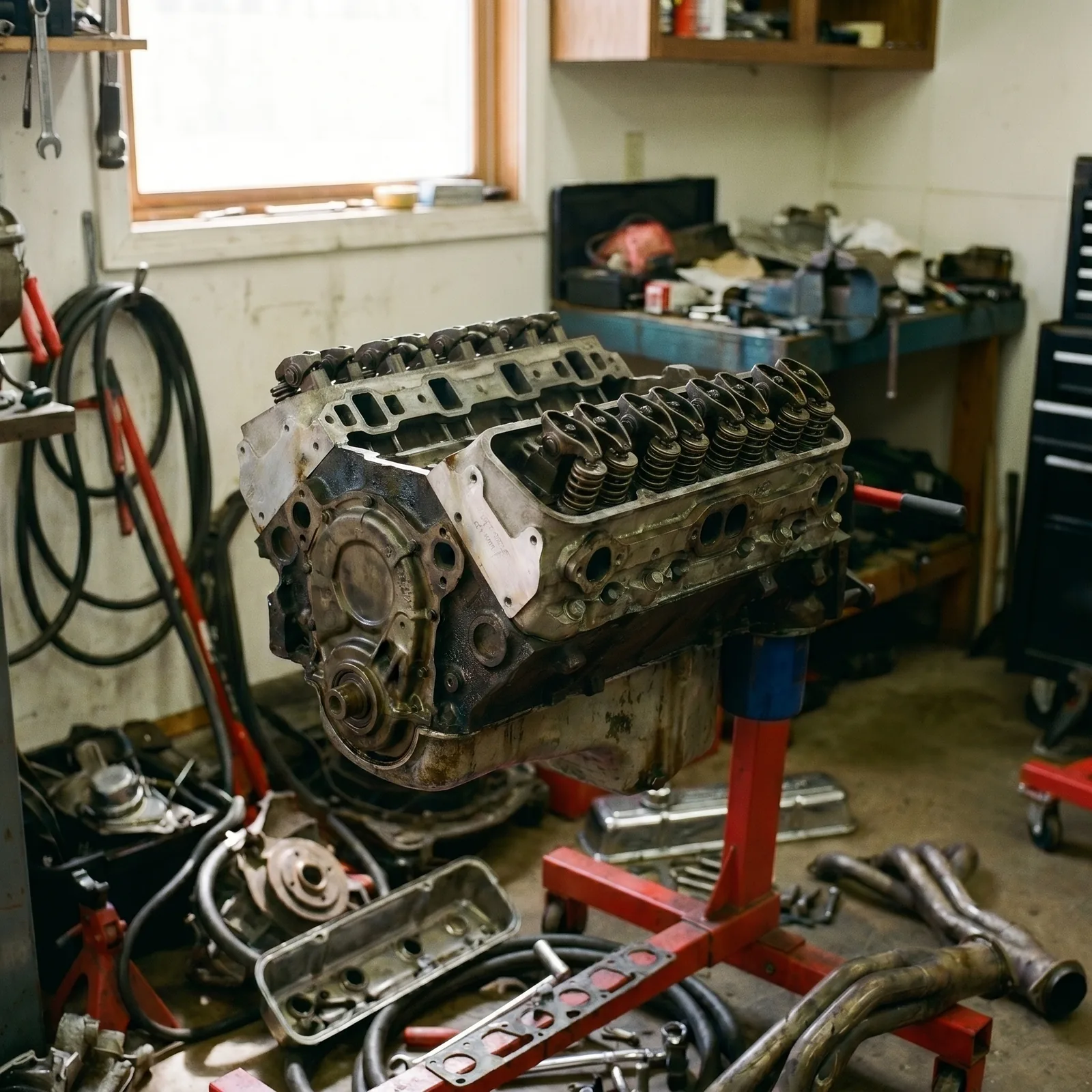 Transmission service and diagnostics in progress
